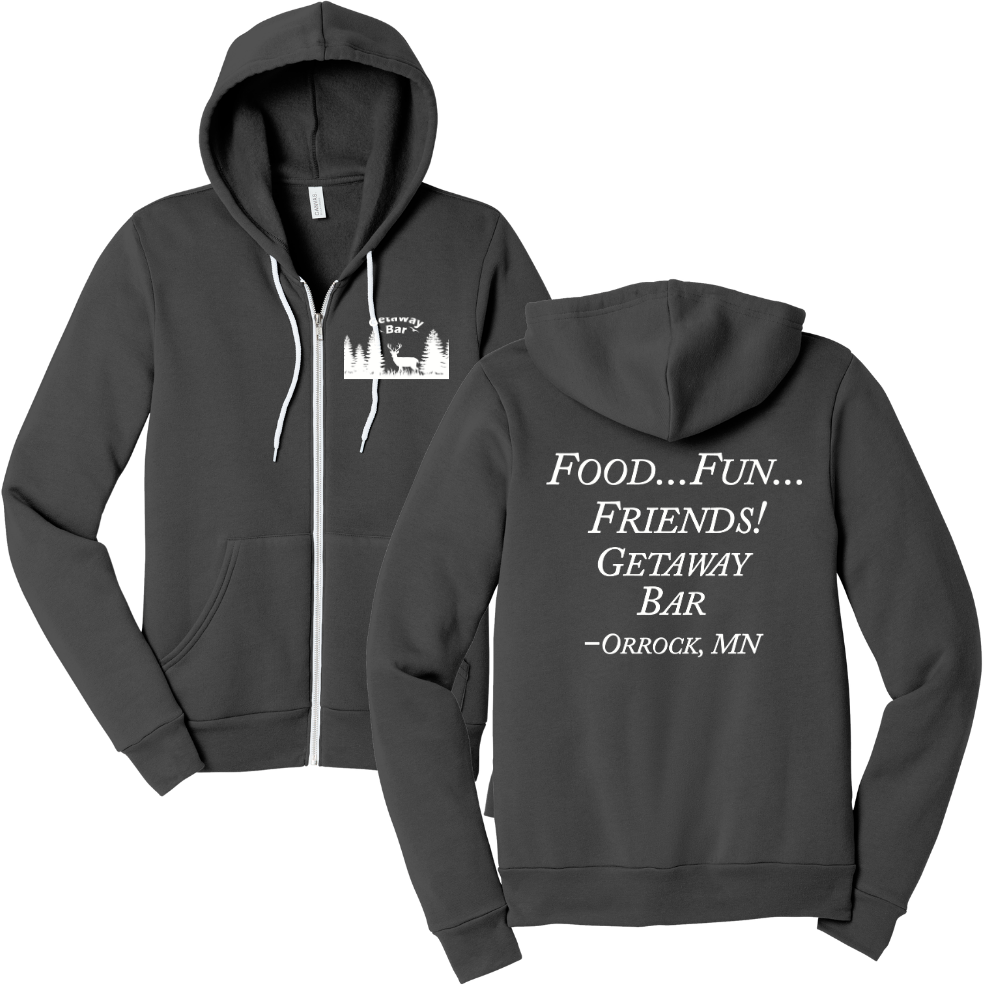Getaway Bar Zip Up - Bella