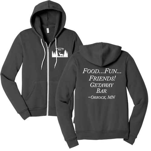 Getaway Bar Zip Up - Bella