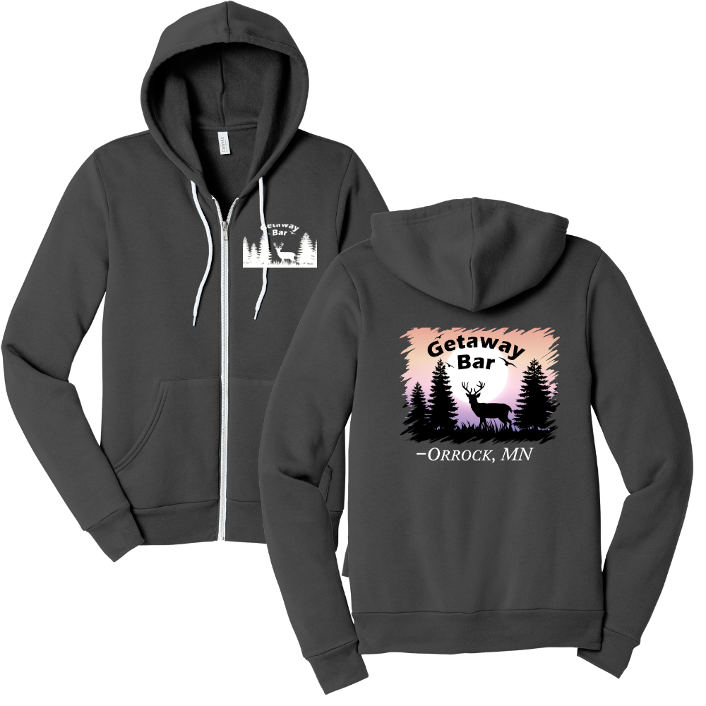 Getaway Bar Zip Up - Bella
