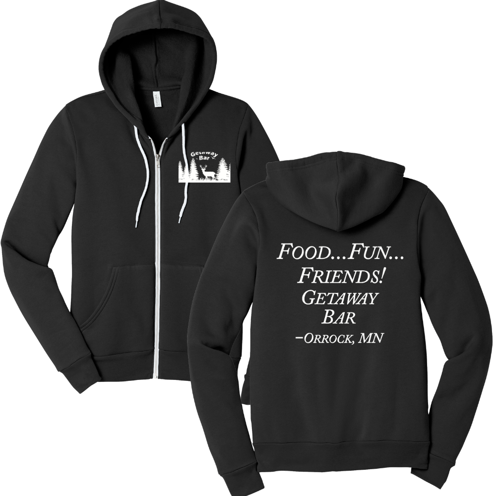 Getaway Bar Zip Up - Bella