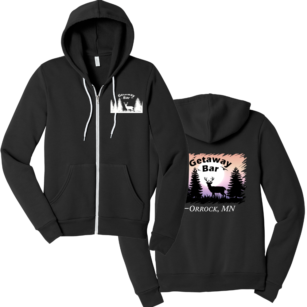 Getaway Bar Zip Up - Bella